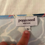 Boutique Poppyseed Floral Top TShirt Short Sleeve Small Photo 1