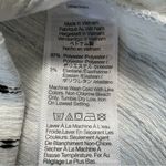 Madewell XXS Stripe White Blouse Short sleeve V-Neck Boho Light Academia Top Photo 4