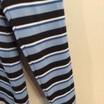 Tommy Hilfiger  Striped long sleeve golf shirt womens partial zip collar Medium M Photo 2