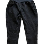 Womens Vintage Violet Maternity Black Full Panel Skinny Jeans Photo 0