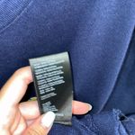 Anthropologie NWT $98  Maeve Navy Beach Embroidered Sweatshirt Tee S Photo 10