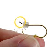 Lot of 8 Colorful Faceted Dangle Drop Pierced Earrings Blue Photo 3