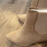 Dream Paris dream pairs tan neutral heeled stiletto boots size 11 new Photo 10