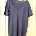Aerie  Distressed V Neck Boyfriend T-Shirt S NWT Photo 3