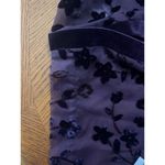 R & M Richards By Karen Kwong VTG Sz 10 Purple Velour Burnout Floral Cardigan Photo 7