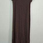 Fleur Bleue| Brown and Navy Straight Maxi t Photo 5