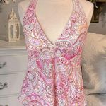 Liz Claiborne  Pink Paisley Tankini Photo 1