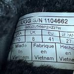 UGG  Fuzz Yeah Sheepskin Slipper Slide Women's Black Size 10 style 1104662 Photo 4