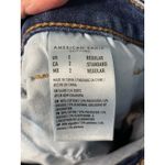 American Eagle American‎ Eagle Hi-Rise Skinny Kick Jeans Dark Wash Denim Women's Size 2 Regular Photo 3