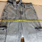 Urban Outfitters  BDG Acid Wash Black Belted Skate Jeans Size 30 Photo 10