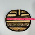 Woven Natural & Black Crossbody Bag NWOT Boho Festival Tan Photo 9