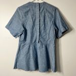 Proenza Schouler  100% Cotton SHORT SLEEVE TOP Size 4 Photo 2