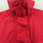 Ralph Lauren Lauren Ralph Active S Red Utility Jacket Outerwear Long Sleeve Snap Pockets Chic Photo 1