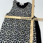 3.1 Phillip Lim  Tank Top Womens 2 Black White‎ Animal Print Layered Silk Photo 6