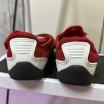 Champion  Red and White Breeze Striped Suede Leather Shoes Womens 5.5 Photo 13