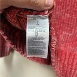 Gap Soft Chenille Sweater Red Cozy Winter V Neck Small Photo 5