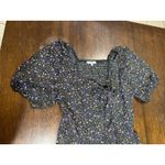 Polagram Floral Cottage Core Renaissance Flowy Corset Milkmaid Dress Women Small Coquette Photo 7