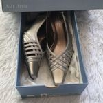 Hush Puppies Soft Style by  Jolie Pewter Sandals silver size 7M Photo 1