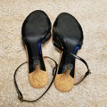 Touch of Nina  Black Strappy Heels 6M Photo 3