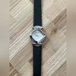 Wittnauer Longines Rare Genuine Diamonds Ladies Watch Uniquely Shaped Crystal Silver Photo 6