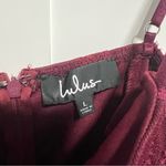 Lulus New Enchantress Plum Purple Ruched Lace Bodycon Dress, New with Tags Photo 5