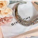 Givenchy Couture Rare Swarovski Crystal Studded Metal Runway Collar Photo 11