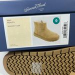 Universal Threads MAY SUEDE BOOT WOMEN W/FAUX FUR LINING MEMORY FOAM TAN SZ 9 Photo 12