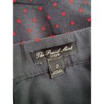 J.Crew The Pencil Skirt Navy Red Polka Dots Women’s Size 2 Career Workwear Photo 3