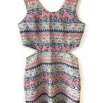 Parker Slash Cutout Mini Dress - Medium Photo 2