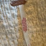 Free People Ruffle It Up Off White Midi Dress 100% Cotton Stretch Size Small Photo 11