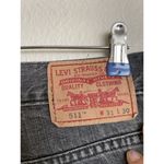 Levi's Levi’s Women’s Skinny 511 Grey Denim Cutoff Distressed Shorts High Rise Sz 31 Photo 4