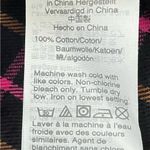 Madewell  plaid flannel pink black raglan button front shirt dress w/pockets 0 Photo 6