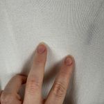 Calvin Klein  Open Front Cardigan Women's XL White Ribbed Knit Casual Office‎ Photo 2