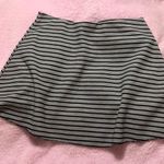 ZARA  Black and White Striped Skirt Photo 0