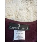 Vintage‎ Carole Little Sweater Size 6 Burgundy Red Photo 9