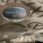 FRANCESCO BIASIA Saddle Style Handbag Mustard Color 14X5.5X7, Genuine Leather Photo 10