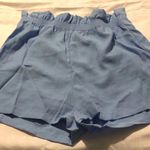 H&M Blue Paper bag Shorts Photo 0