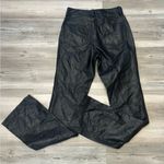 wilson's leather Wilson’s Maxima Black vintage leather pants waist is 14, lengthix 33, raw hem Photo 1