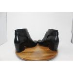 Vince Black Harriet Leather Ankle Boots Size 7M Block Heel Made in Italy Photo 6