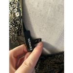 EXPRESS  NYE sequin gold and black dress size small 1920 style dress short Photo 4