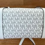 Michael Kors Sullivan Signature Logo Small Top Zip Tote Bag In Optic White Photo 3