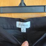 Evereve Black Wide Leg Crop Pants Women's Size 32 Cropped Wide Leg Trousers Photo 2