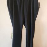 Bold Elements NWT Woman's Plus Size 3X Black Pull-on Flare Pants  Photo 0