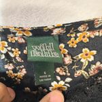 Wild Fable Small Lace Trim Moody Whimsy Goth Floral Black Camisole Top Witchy Photo 3