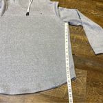 Vineyard Vines Womens Medium Gray Mock Cowl Neck Pullover Fleece Sweatshirt Photo 4