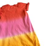 Diane Von Furstenberg  Colorful Ombre T-Shirt Dress Short Sleeve Crew Neck Small Photo 9