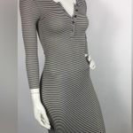 Marine layer  Striped Henley Maxi Dress XS Photo 9