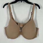 SKIMS  Fits Everybody T Shirt Bra Clay Underwire Padded Tan Beige Size 38D Photo 0