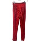 NBD   sequin leggings red XXS Photo 2