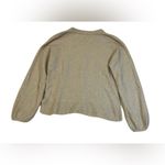 Madewell  Payton Tan Balloon Pullover Sweater Size Large Photo 3